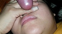 Mi esposa mamando mi verga, se hace la difícil y no abre la boquita golosa - Foto 2